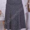 Plus size φούστα σε γκρι-κωδ 322-8