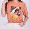 T-shirt new brand με τύπωμα και στρας σε μπεζ-κωδ 29-1