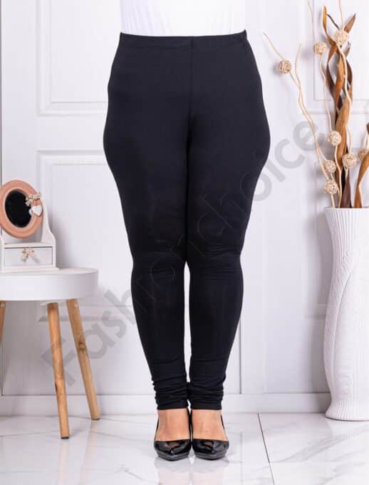 Plus size κολάν-μαύρο-κωδ 286