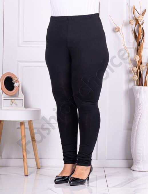 Plus size κολάν-μαύρο-κωδ 286