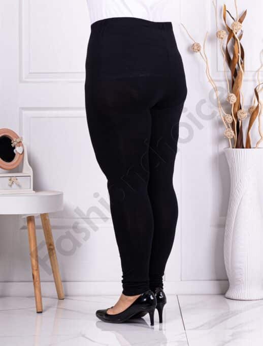 Plus size κολάν-μαύρο-κωδ 286
