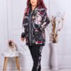Plus size αθλητικό σετ με σχέδιο μαίανδρο-κωδ 1131
