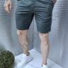 Ανδρική βερμούδα Chino-χακί-κωδ 1450-9