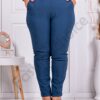 Plus size παντελόνι Push up ελαστικό-πετρόλ-κωδ 24348-3