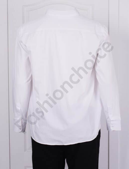 Ανδρικό Plus size πουκάμισο-λευκό-κωδ 167/198-3