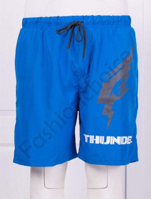 Ανδρική plus size βερμούδα THUNDER-μπλε-κωδ 22453
