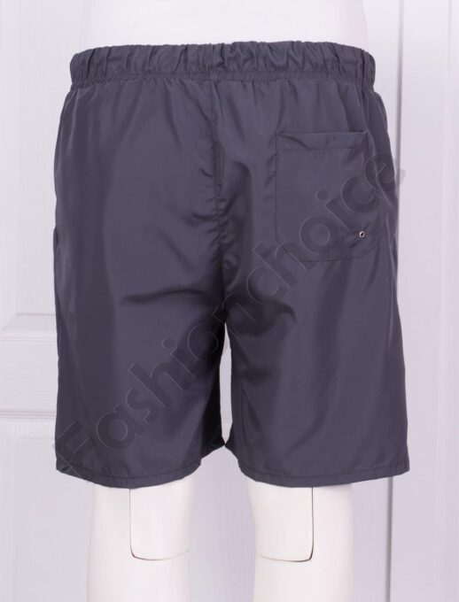 Ανδρική plus size βερμούδα THUNDER-γκρι-κωδ 22453-1