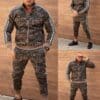 Ανδρικό σετ φόρμας χειμερινό-animal print-κωδ 5339