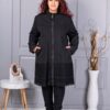 Plus size παλτό με δαντέλα-κωδ 30081