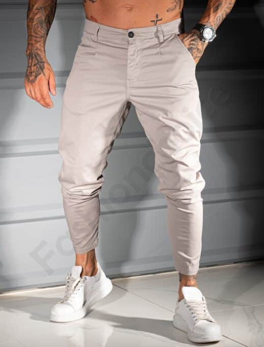 Παντελόνι Slim Fit Comfort-γκρι-κωδ 261336-2