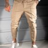 Παντελόνι Slim Fit Comfort-μπεζ-κωδ 231331-2