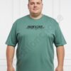 Plus size ανδρική κοντομάνικη μπλούζα NewYork-πράσινο-κωδ 26204-2
