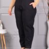Plus size παντελόνι με διακριτικά στρας-κωδ 7330
