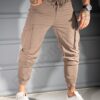 Ανδρικό jogger παντελόνι-μόκα-κωδ 767-1