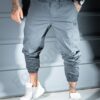 Ανδρικό jogger παντελόνι-γκρι-κωδ 3119-1
