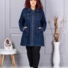 Plus size τζιν καμπαρντίνα-κωδ 26231