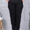 Plus size κοτλέ παντελόνι με ελαστική μέση-κωδ 2497-3