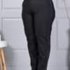 Plus size παντελόνι με πλαϊνή ρίγα με στρας-κωδ 2497-1